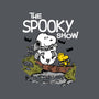 The Spooky Show-none beach towel-Xentee