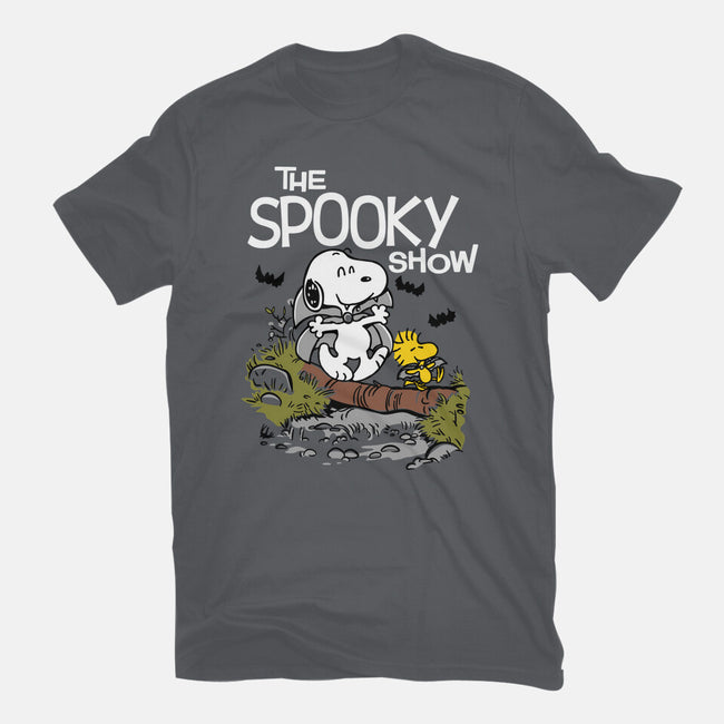 The Spooky Show-womens basic tee-Xentee