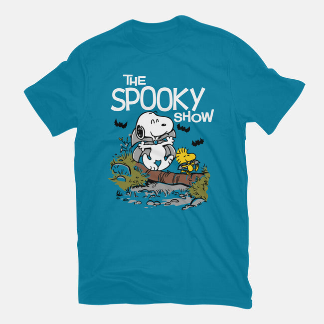 The Spooky Show-womens basic tee-Xentee