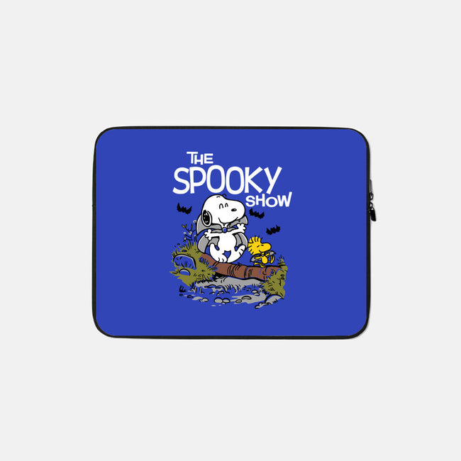 The Spooky Show-none zippered laptop sleeve-Xentee