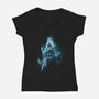 Dark Matador-womens v-neck tee-kharmazero