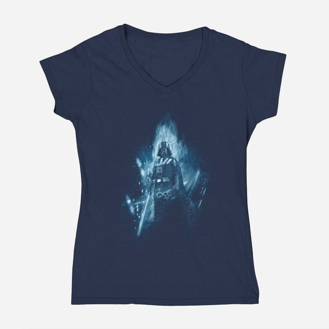 Dark Matador-womens v-neck tee-kharmazero