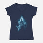 Dark Matador-womens v-neck tee-kharmazero