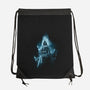 Dark Matador-none drawstring bag-kharmazero