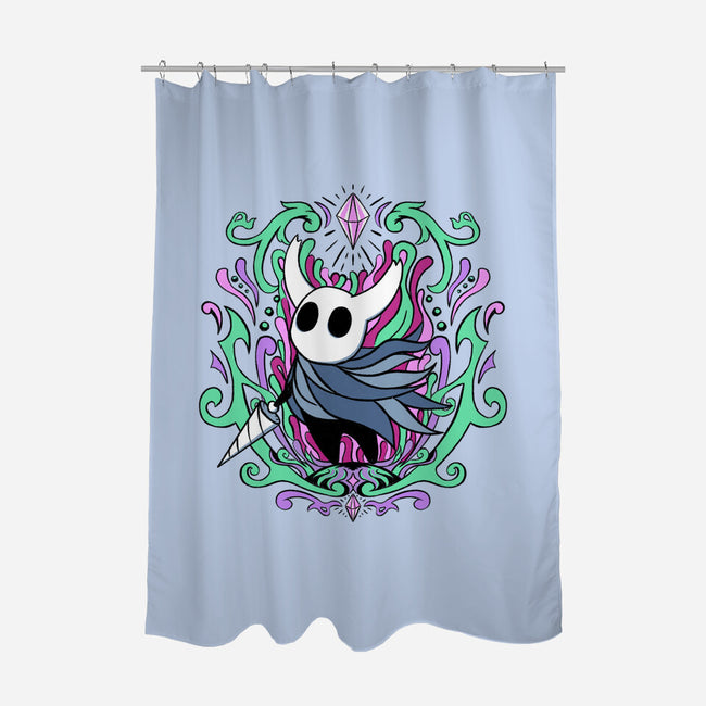 Cute Little Knight-none polyester shower curtain-marsdkart