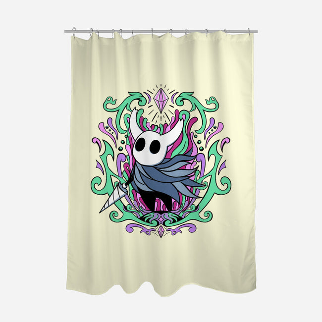 Cute Little Knight-none polyester shower curtain-marsdkart