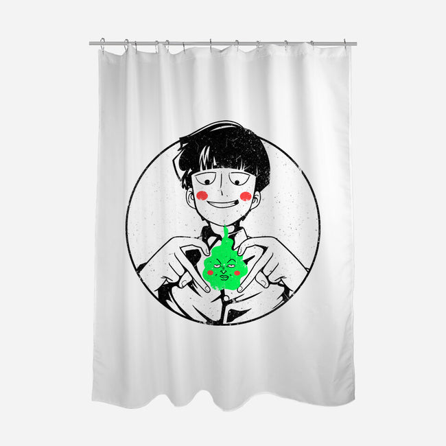 Spiritual Mentor-none polyester shower curtain-Douglasstencil