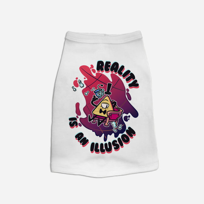 Reality Is An Illusion-dog basic pet tank-Duardoart