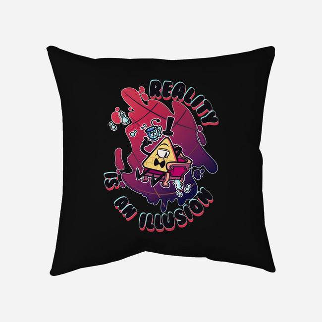 Reality Is An Illusion-none removable cover w insert throw pillow-Duardoart