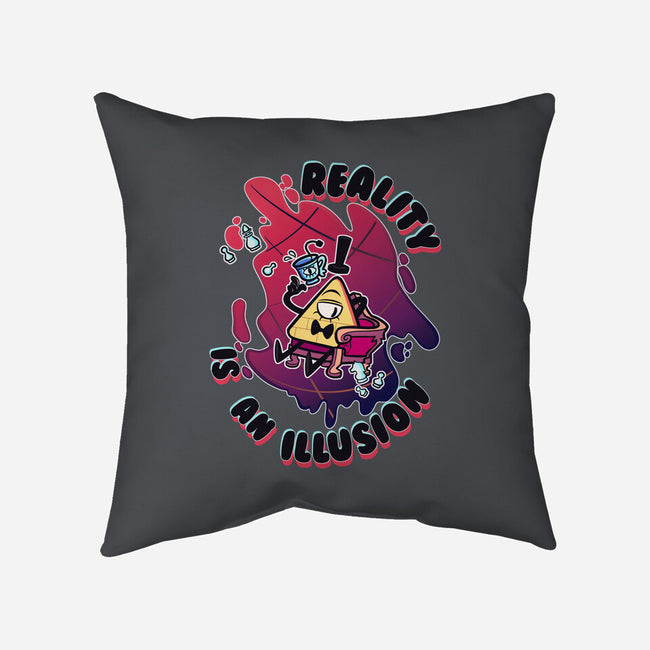 Reality Is An Illusion-none removable cover w insert throw pillow-Duardoart