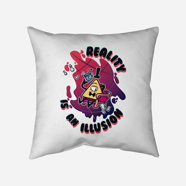Reality Is An Illusion-none removable cover w insert throw pillow-Duardoart