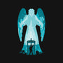 The Weeping Angel-womens fitted tee-dalethesk8er