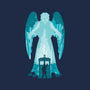 The Weeping Angel-womens fitted tee-dalethesk8er