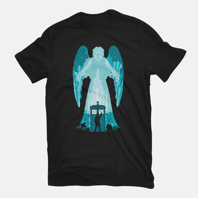 The Weeping Angel-mens heavyweight tee-dalethesk8er