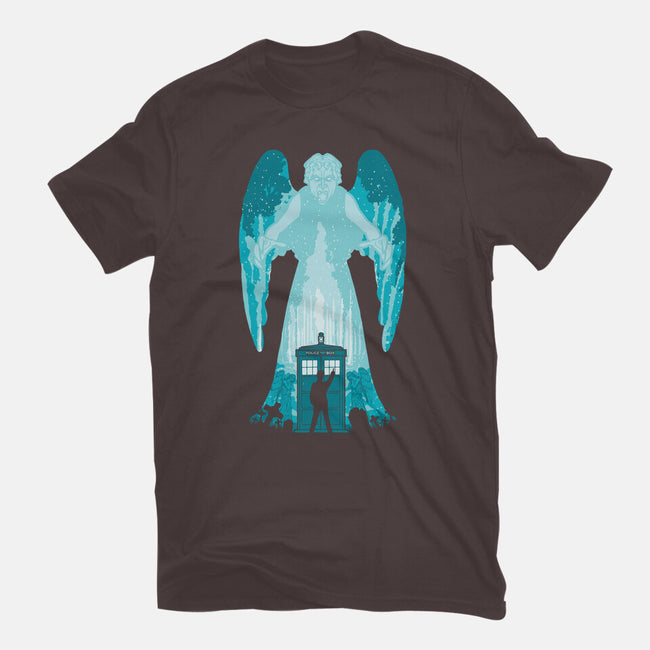 The Weeping Angel-womens basic tee-dalethesk8er