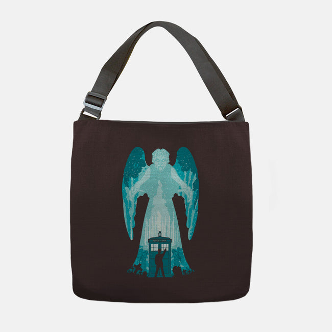 The Weeping Angel-none adjustable tote bag-dalethesk8er