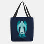 The Weeping Angel-none basic tote bag-dalethesk8er