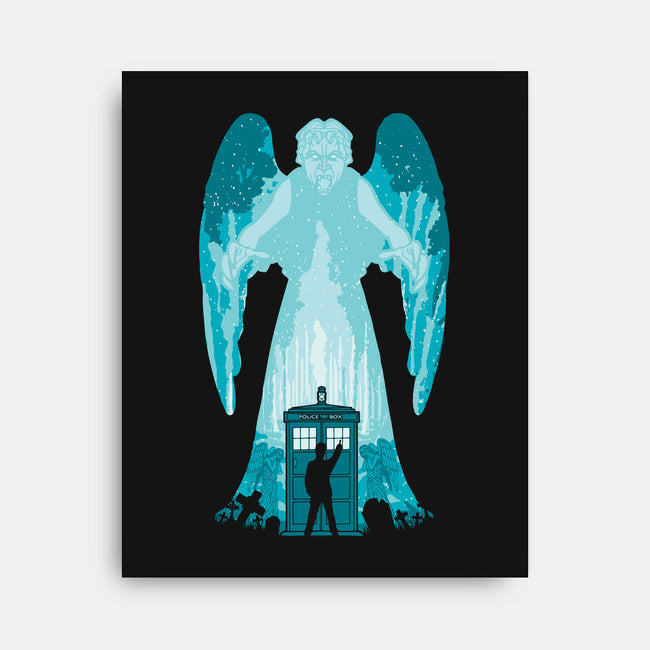 The Weeping Angel-none stretched canvas-dalethesk8er