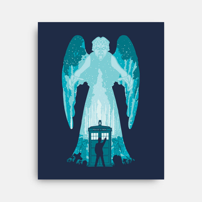 The Weeping Angel-none stretched canvas-dalethesk8er