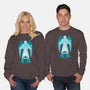 The Weeping Angel-unisex crew neck sweatshirt-dalethesk8er