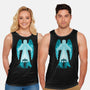 The Weeping Angel-unisex basic tank-dalethesk8er