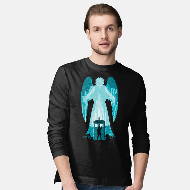 The Weeping Angel-mens long sleeved tee-dalethesk8er