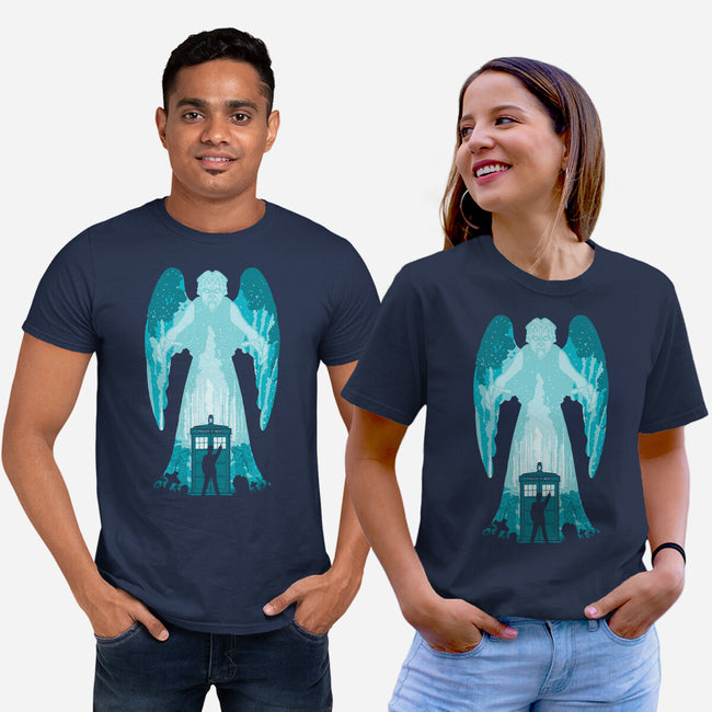 The Weeping Angel-unisex basic tee-dalethesk8er