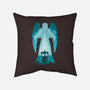 The Weeping Angel-none removable cover w insert throw pillow-dalethesk8er