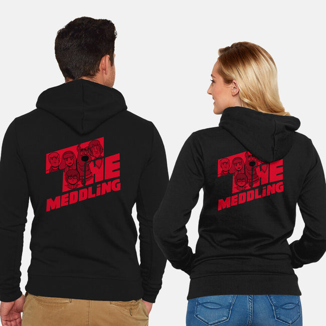 The Meddling-unisex zip-up sweatshirt-Boggs Nicolas