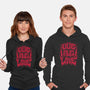 Live Laugh Love Black Metal-unisex pullover sweatshirt-Nemons