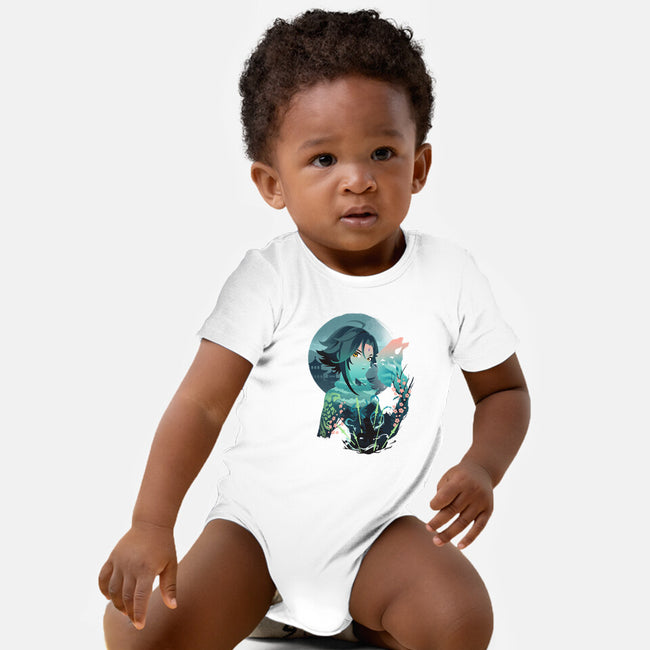 Xiao Landscape-baby basic onesie-dandingeroz