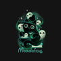 Meowleficus-womens v-neck tee-ricolaa