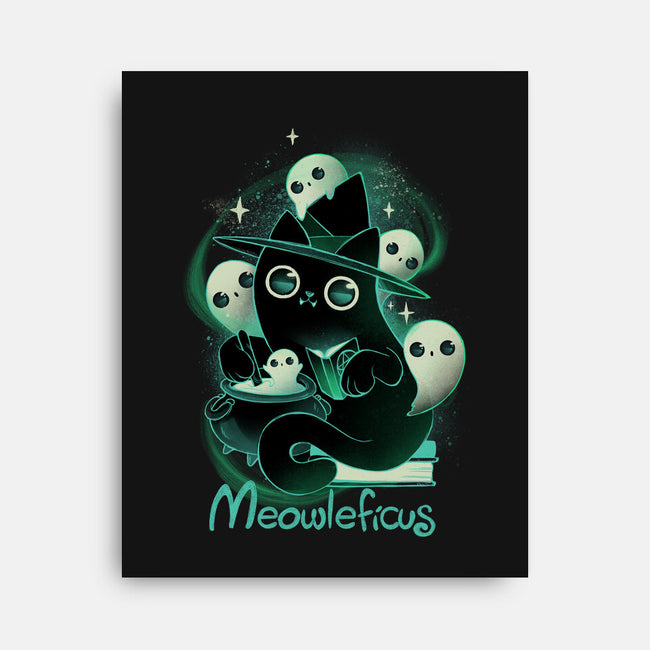 Meowleficus-none stretched canvas-ricolaa