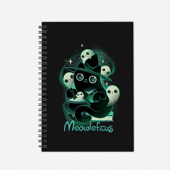 Meowleficus-none dot grid notebook-ricolaa