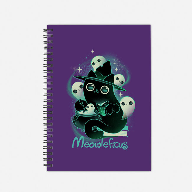 Meowleficus-none dot grid notebook-ricolaa
