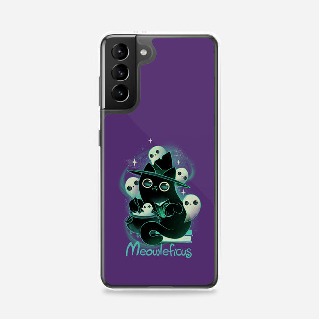 Meowleficus-samsung snap phone case-ricolaa