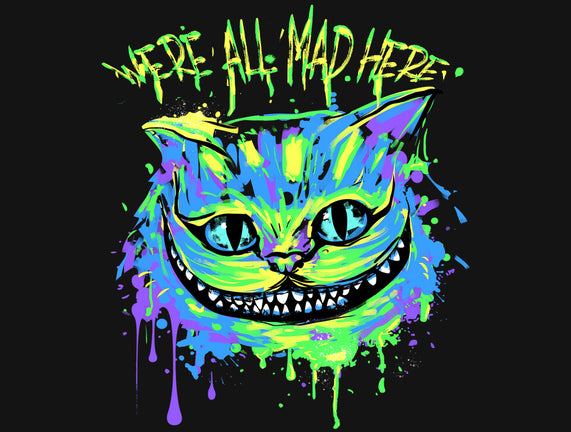 Colorful Mad Cat