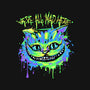 Colorful Mad Cat-none removable cover w insert throw pillow-IKILO