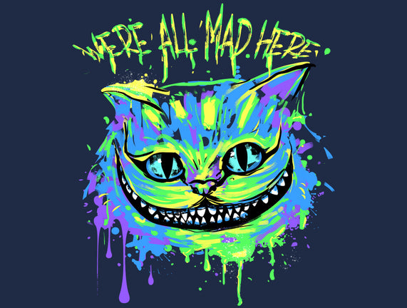 Colorful Mad Cat