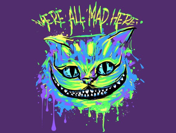 Colorful Mad Cat