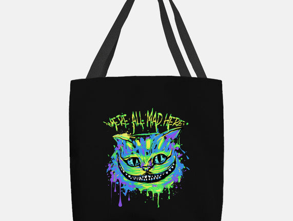 Colorful Mad Cat