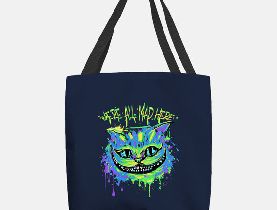 Colorful Mad Cat