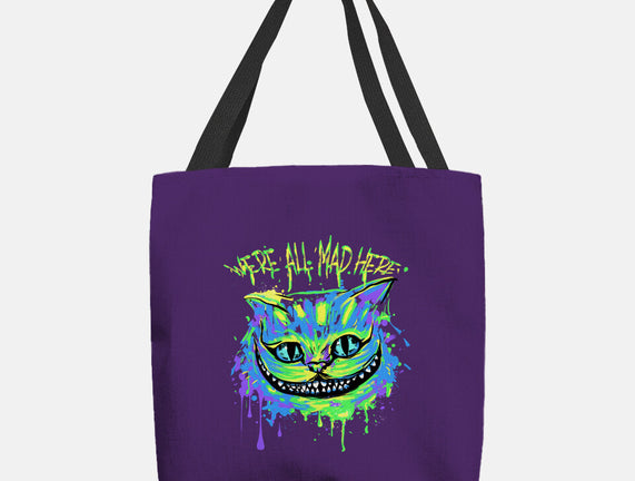 Colorful Mad Cat