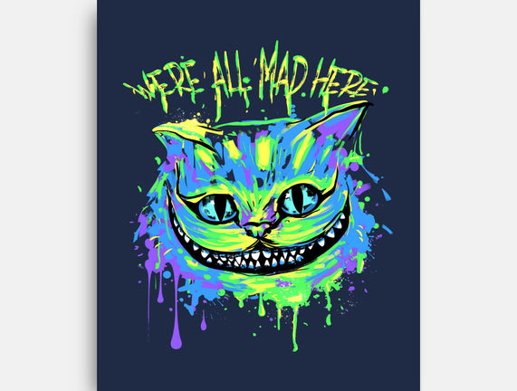 Colorful Mad Cat