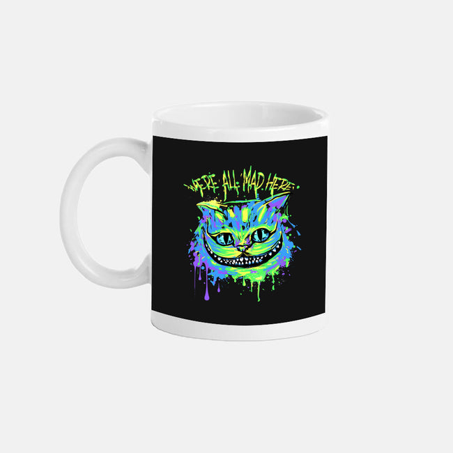 Colorful Mad Cat-none mug drinkware-IKILO