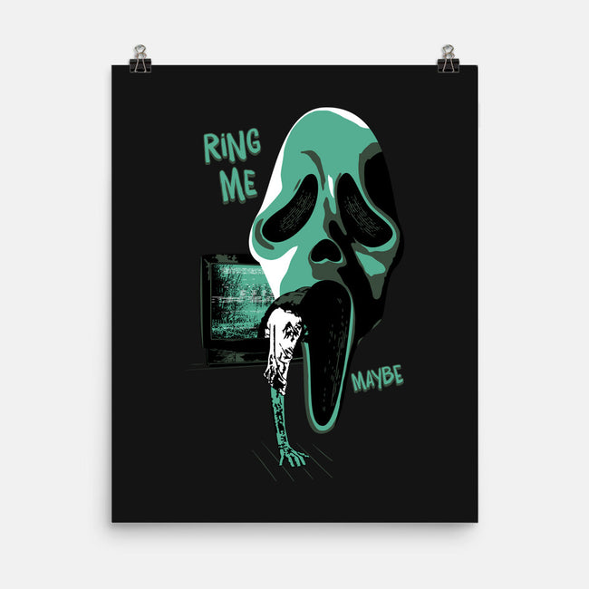 Ring Me Maybe-none matte poster-rocketman_art
