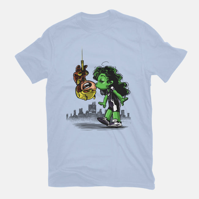 Spidey Style Kiss-womens basic tee-zascanauta