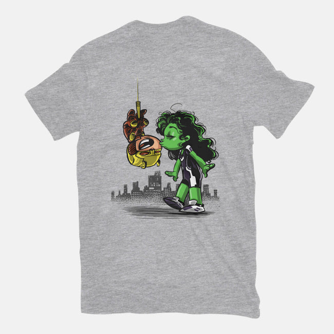 Spidey Style Kiss-womens basic tee-zascanauta
