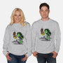 Spidey Style Kiss-unisex crew neck sweatshirt-zascanauta