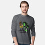 Spidey Style Kiss-mens long sleeved tee-zascanauta